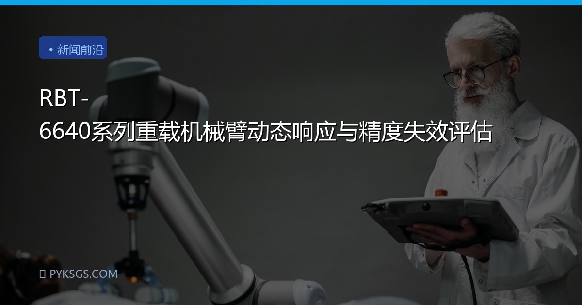 RBT-6640系列重载机械臂动态响应与精度失效评估