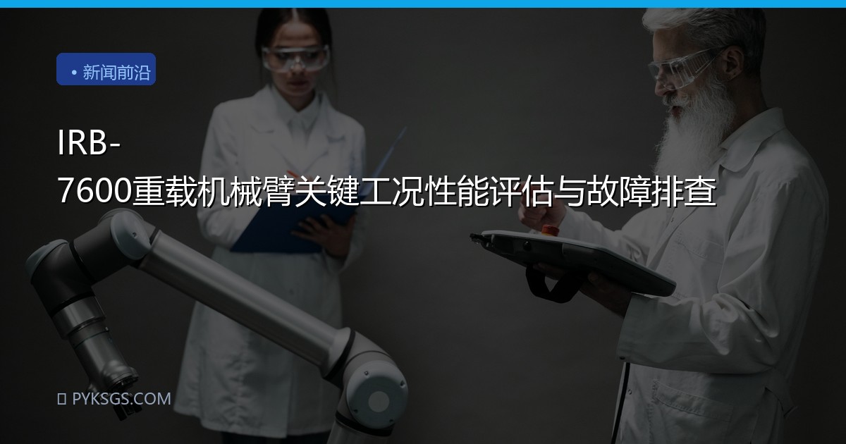 IRB-7600重载机械臂关键工况性能评估与故障排查